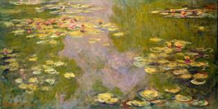 Картина Водяные лилии, Клод Моне